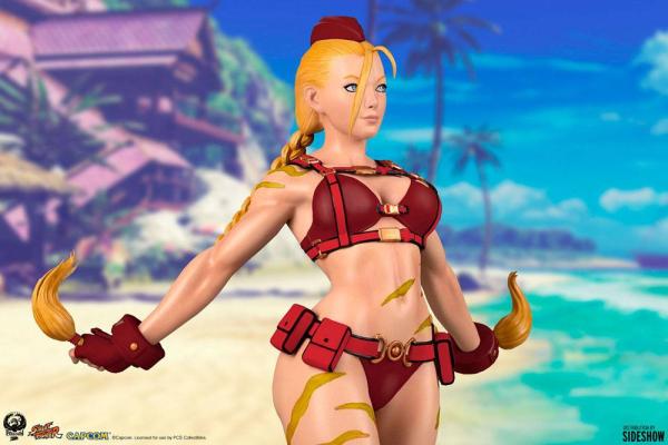 Street Fighter: Cammy Red Variant 1/4 Statue - Premium Collectibles Studio