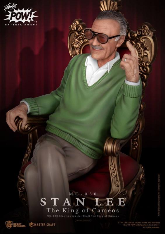 Stan Lee: The King of Cameos 33 cm Master Craft Statue - Beast Kingdom Toys 6