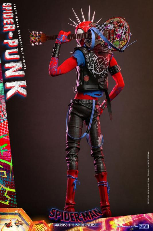 Spider-Man: Across the Spider-Verse Movie Masterpiece Action Figure 1/6 Spider-Punk 32 cm