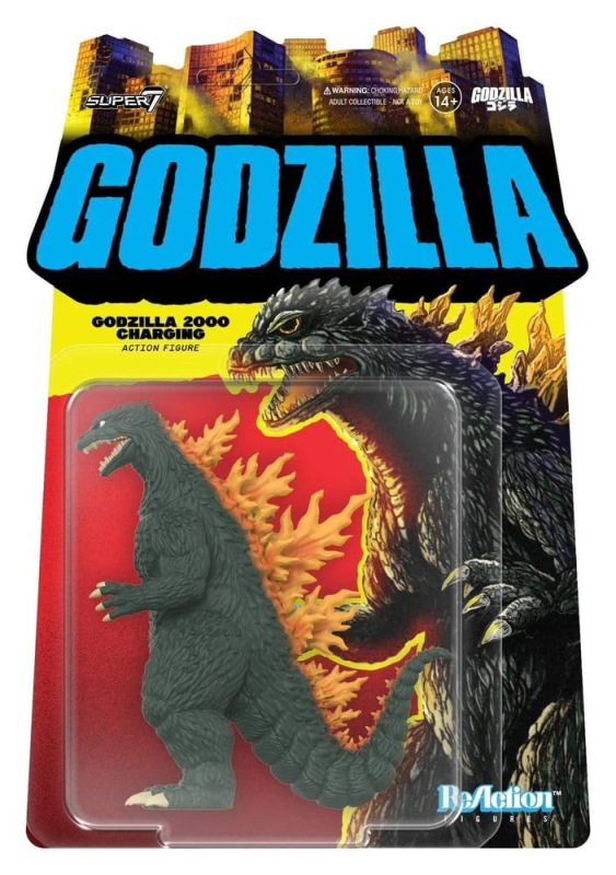 Godzilla Toho ReAction Action Figure Godzilla (2000, Charging) 24 cm