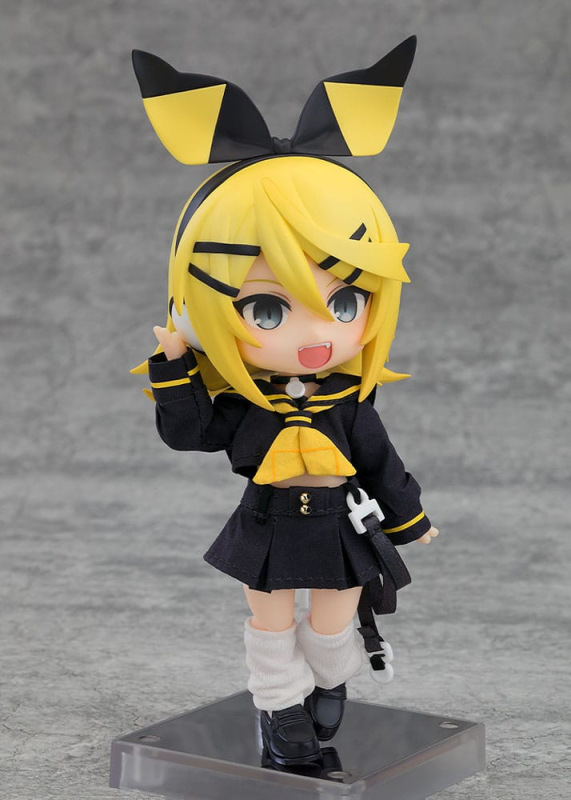 Character Vocal Series 02 Nendoroid Doll Action Figure Kagamine Rin Bring it on Ver. 14 cm 2