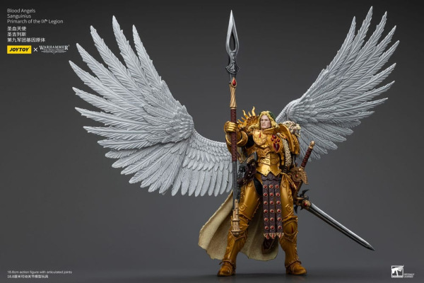 Warhammer The Horus Heresy Action Figure 1/18 Blood Angels Sanguinius Primarch of the IXth Legion 19 12