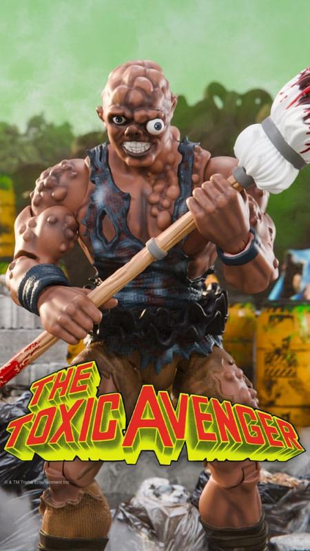 Toxic Avenger Ultimates Action Figure Toxic Avenger Movie Version 18 cm