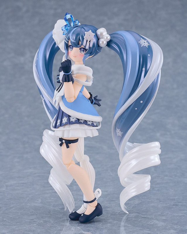 Character Vocal Series 01: Hatsune Miku Figma Action Figure Snow Miku: Crystal Snow Ver. 13 cm 4