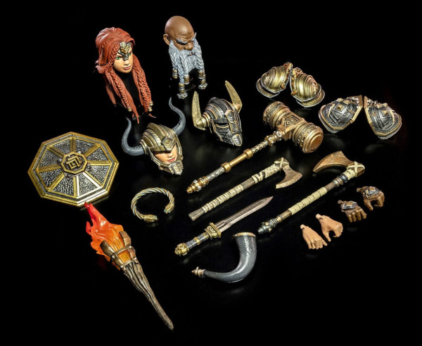 Mythic Legions: Rising Sons Actionfigures 2-Pack Exiles From Under the Mountain 15 cm 7