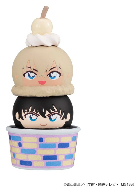 Detective Conan Tsumichen Stack up & Change Mini Figures 8 cm Blind Box Assortment (6) (with gif 6