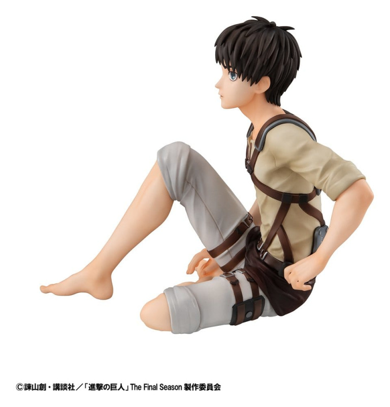 Attack on Titan G.E.M. Series PVC Figures 2-Pack Eren Yeager & Squad Captain Levi Palm Size 6