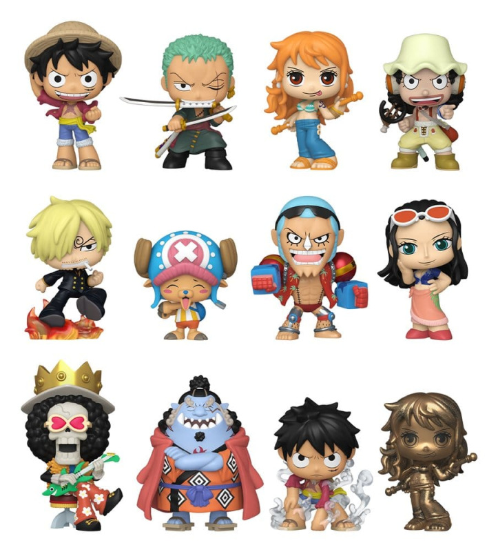 One Piece Mini Figures PDQ 5 cm Display (12) 2