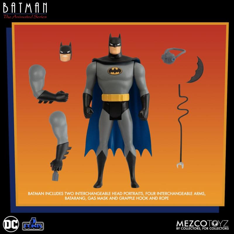 DC Comics 5 Points Action Figures 9 cm Batman: The Animated Series Assortment (4) 4