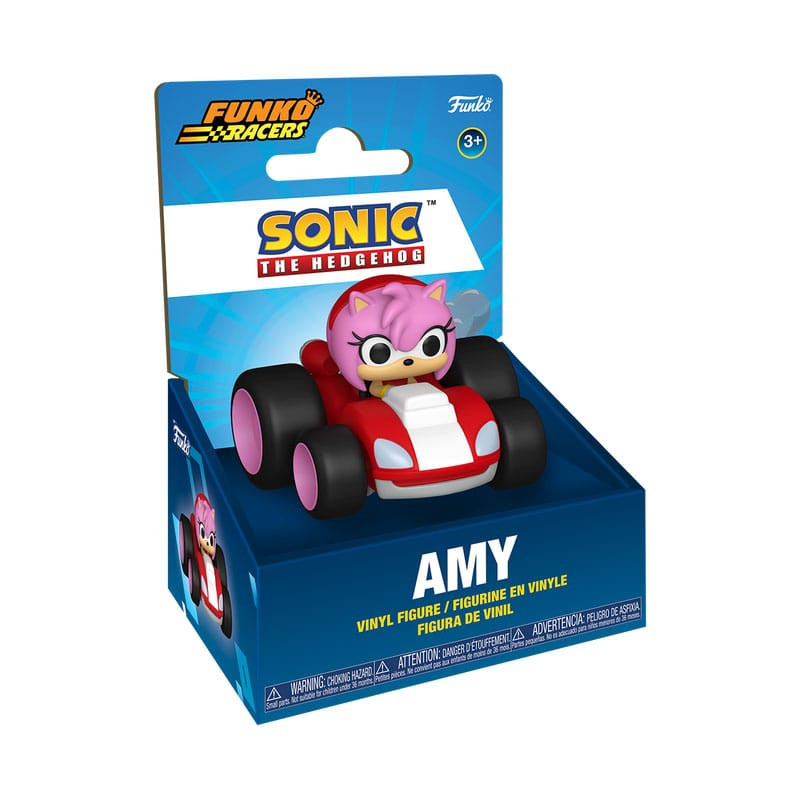Sonic The Hedgehog Super Racers Diecast Figure Amy Rose 5 cm 1