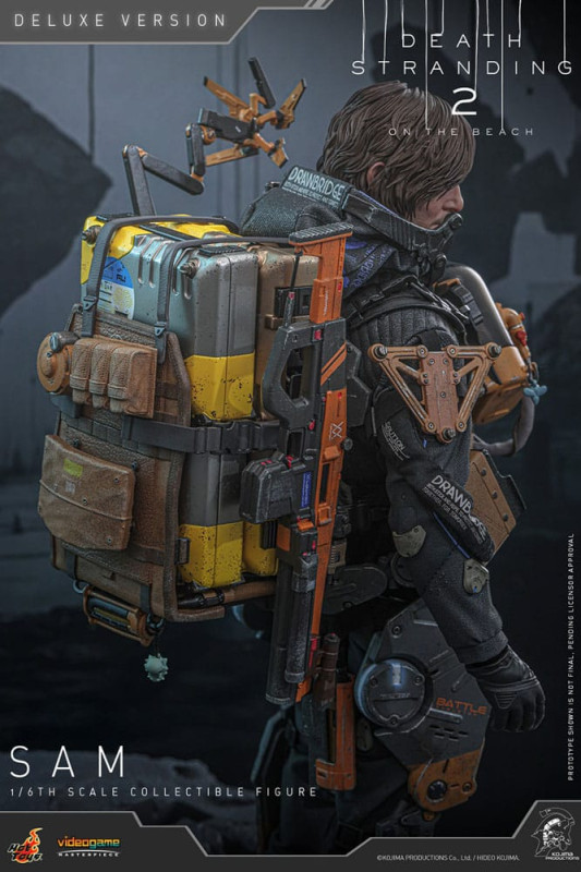 Death Stranding 2: On the Beach Videogame Masterpiece Action Figure 1/6 Sam (Deluxe Version) 31 cm 11