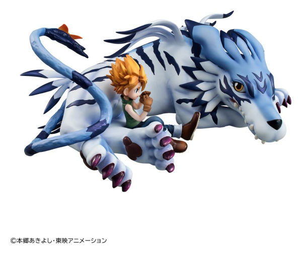 Digimon Adventure G.E.M. Series PVC Figure Garurumon & Ishida Yamato 25 cm (Repeat) 2