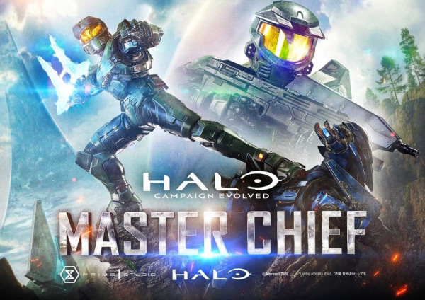 Halo Ultimate Premium Masterline Series Statue 1/4 Campaign Evolved Master Chief 78 cm 1