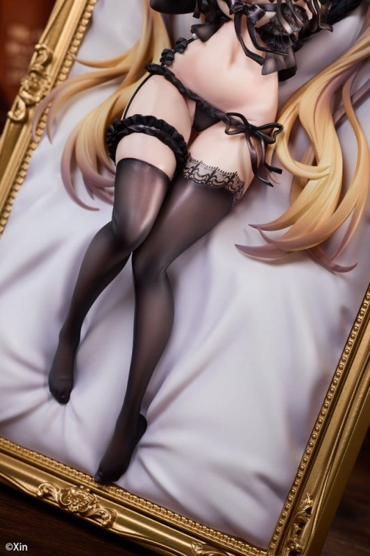 Original Character PVC Figure 1/7 Stella Black Cat Ver. Deluxe Edition 27 cm 6