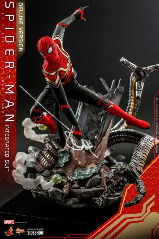 Spider-Man No Way Home: Spider-Man Deluxe Version 1/6 Action Figure - Hot Toys