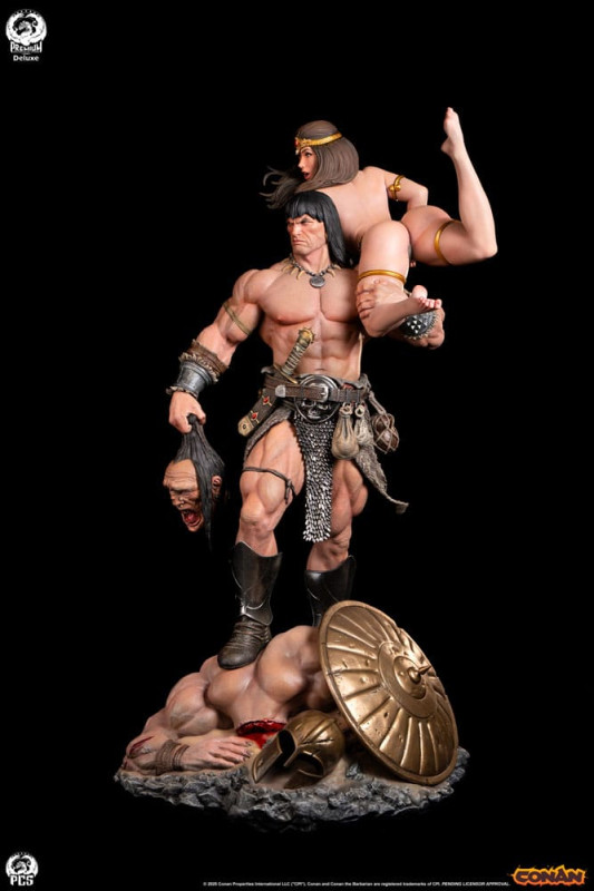 Conan the Barbarian Statue 1/4 Conan Deluxe Edition 63 cm 1