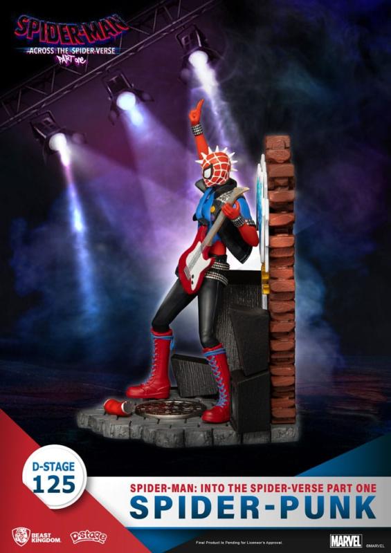 Spider-Man Across the Spider-Verse: Spider-Punk 15 cm D-Stage PVC Diorama - BKT