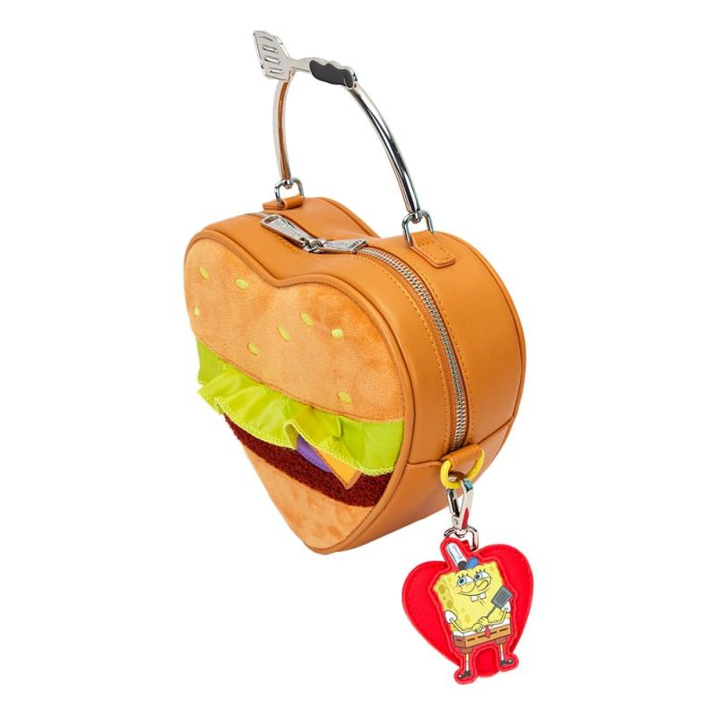 Nickelodeon by Loungefly Crossbody Spongebob Krabby Patty Plush 3