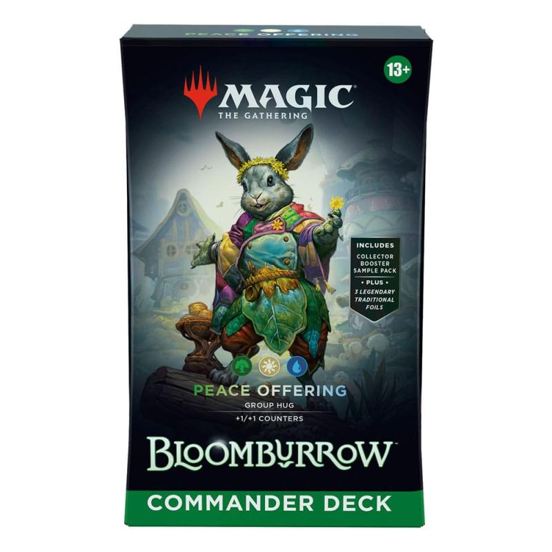 Magic the Gathering Bloomburrow Commander Decks Display (4) english