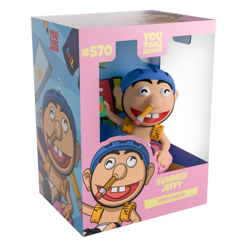 SML Movie Vinyl Figure Summer Jeffy 8 cm 4