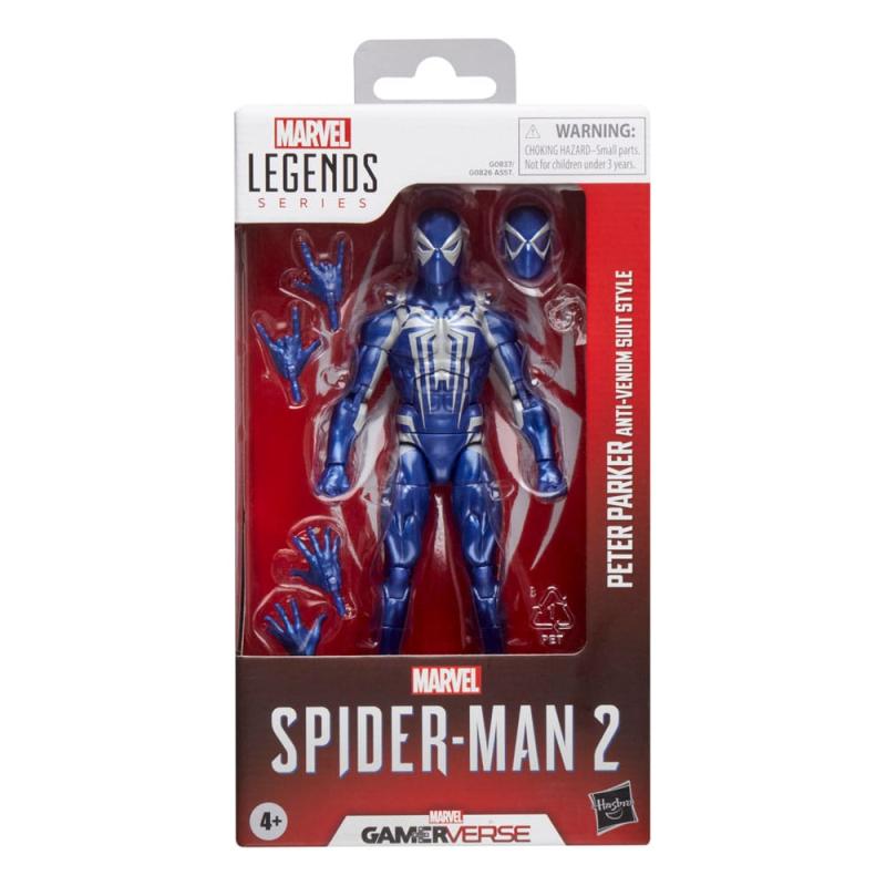 Spider-Man 2 Marvel Legends Gamerverse Action Figure Peter Parker (Anti-Venom Suit Style) 15 cm 9