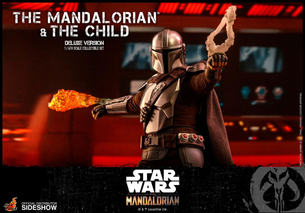 Star Wars The Mandalorian Action Figure 2-Pack 1/6 The Mandalorian & The Child Deluxe 30 cm 11