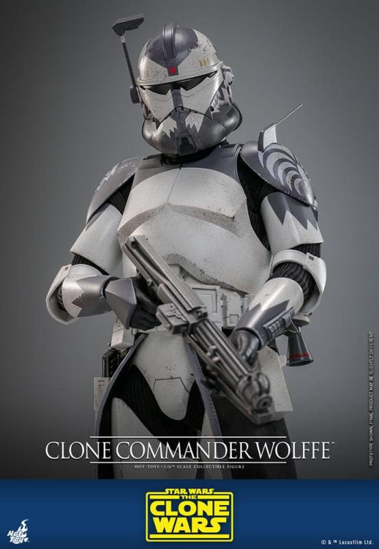 Star Wars: The Clone Wars Action Figure 1/6 Clone Commander Wolffe 30 cm 10