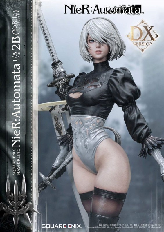 NieR Automata Statue 1/3 2B (YorHa No. 2 Type B) Deluxe Version 95 cm 5