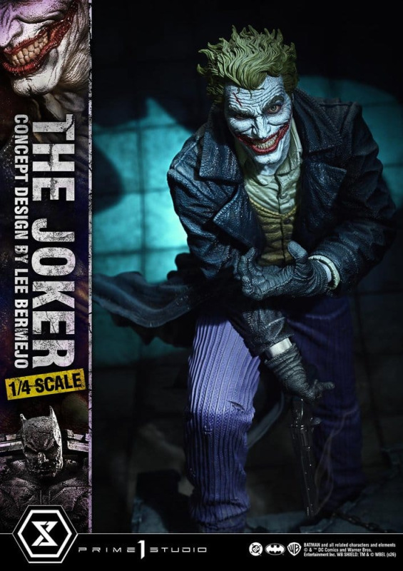 DC Comics Ultimate Premium Masterline Series Statue 1/4 The Joker (Concept Design by Lee Bermejo) 53 2