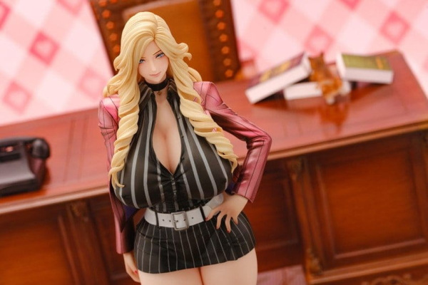Gal Ane Shachou to Harem Office PVC Figure 1/7 Nishigori Ai (Red Suit Ver.) Wholesome Ver. 26 cm 7