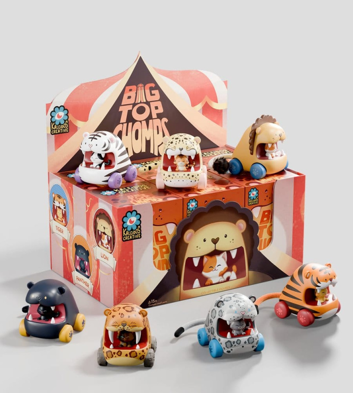 Big Top Chomps Mini Figures S1 6 cm Blind Box Display (6) 7