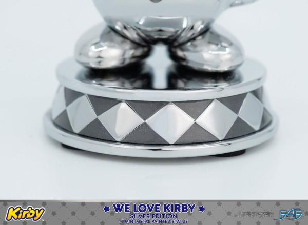 Kirby DieCast Statue We Love Kirby Silver Edition 10 cm 12