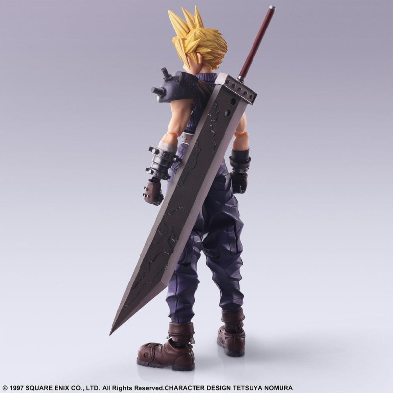 Final Fantasy VII Bring Arts Action Figure Cloud Strife Digital Plus Edition 15 cm 4