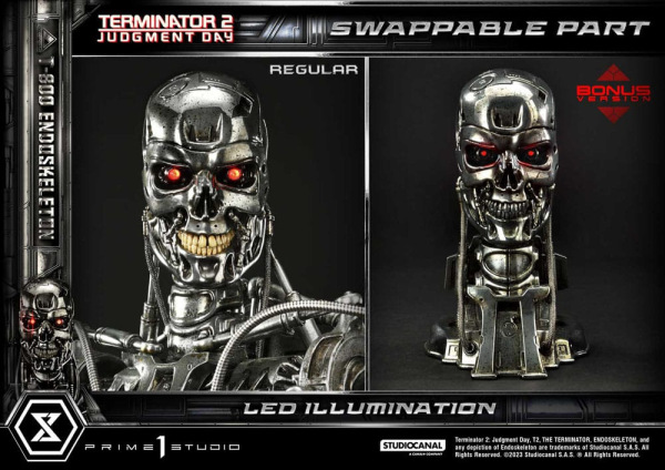 Terminator 2 Museum Masterline Series Statue 1/3 Judgment Day T800 Endoskeleton Deluxe Bonus Version 2