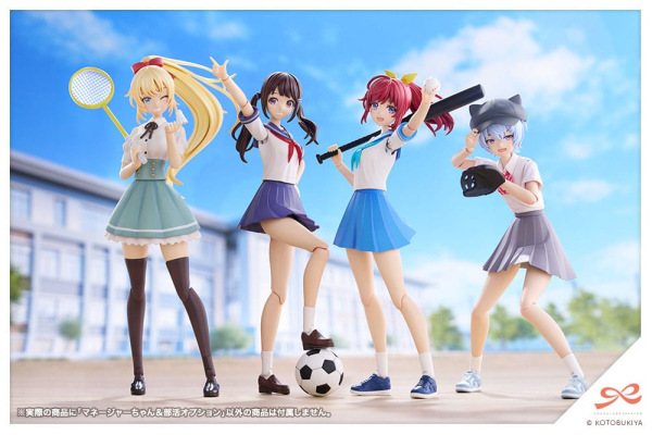 Sousai Shojo Teien Plastic Model Kit 1/10 Club Manager & Sporting Goods 15 cm 6