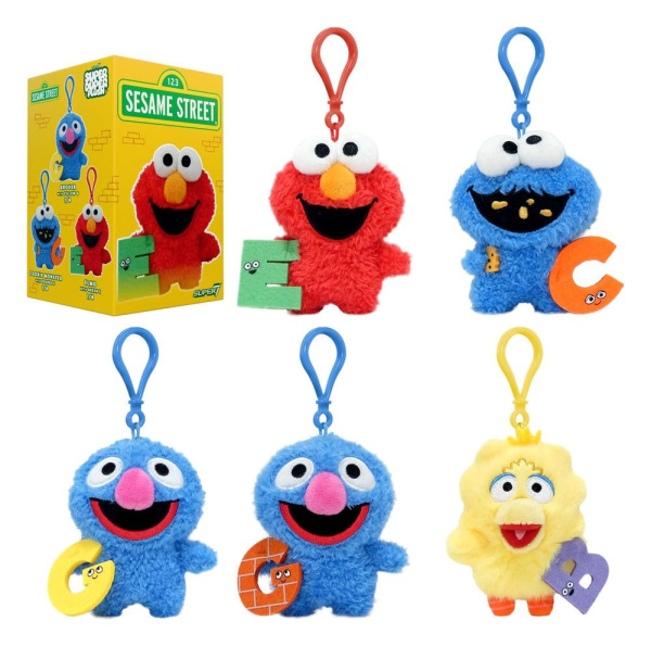 Sesame Street Super Duper Plush Figures Wave 01 Blind Box Display (12) 3