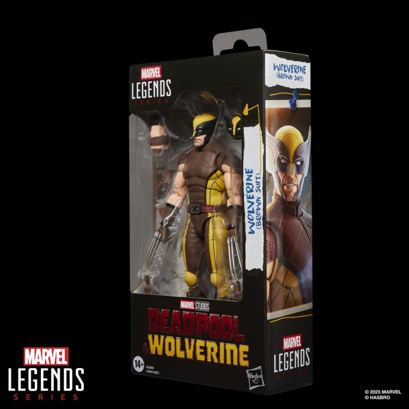 Deadpool & Wolverine Marvel Legends Action Figure Wolverine (Brown Suit) 15 cm 12