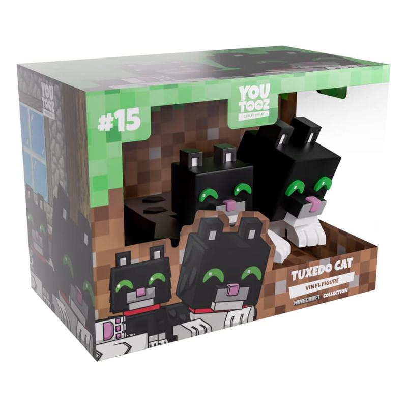 Minecraft Vinyl Figure Tuxedo Cat 6 cm 5