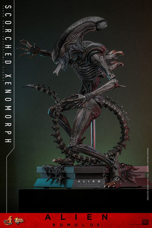 Alien: Romulus Movie Masterpiece Action Figure 1/6 Scorched Xenomorph 44 cm 8