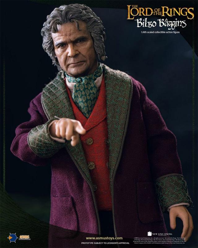 Lord of the Rings: Bilbo Baggins 1/6 Action Figure - Asmus Collectibles Toys