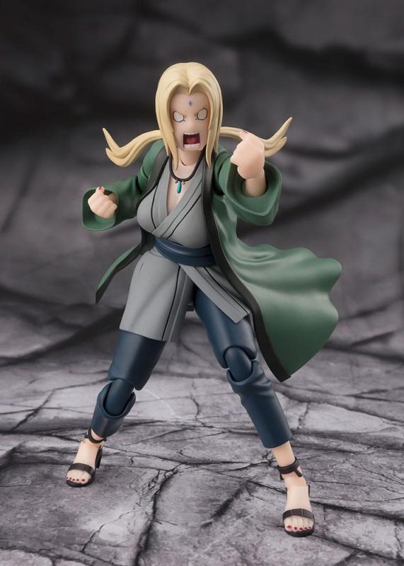 Naruto S.H.Figuarts Action Figure Tsunade The legendary Medical Ninja 14 cm 4