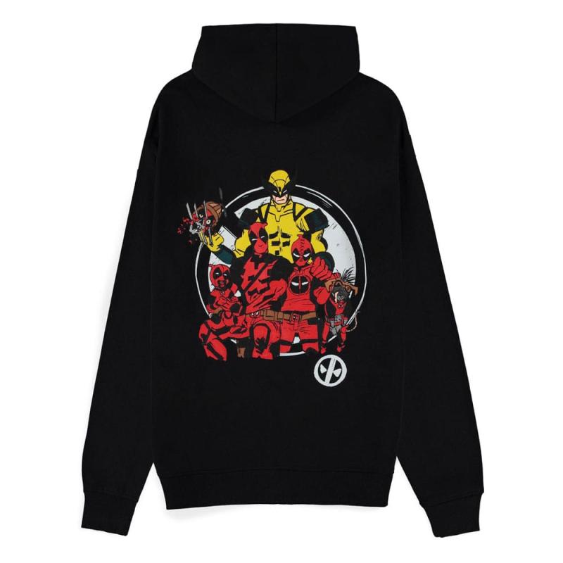 Deadpool Zipper Hoodie Sweater Family Portrait