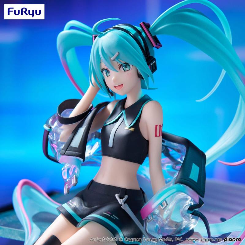 Hatsune Miku Noodle Stopper PVC Statue Neon Cyber 16 cm 3