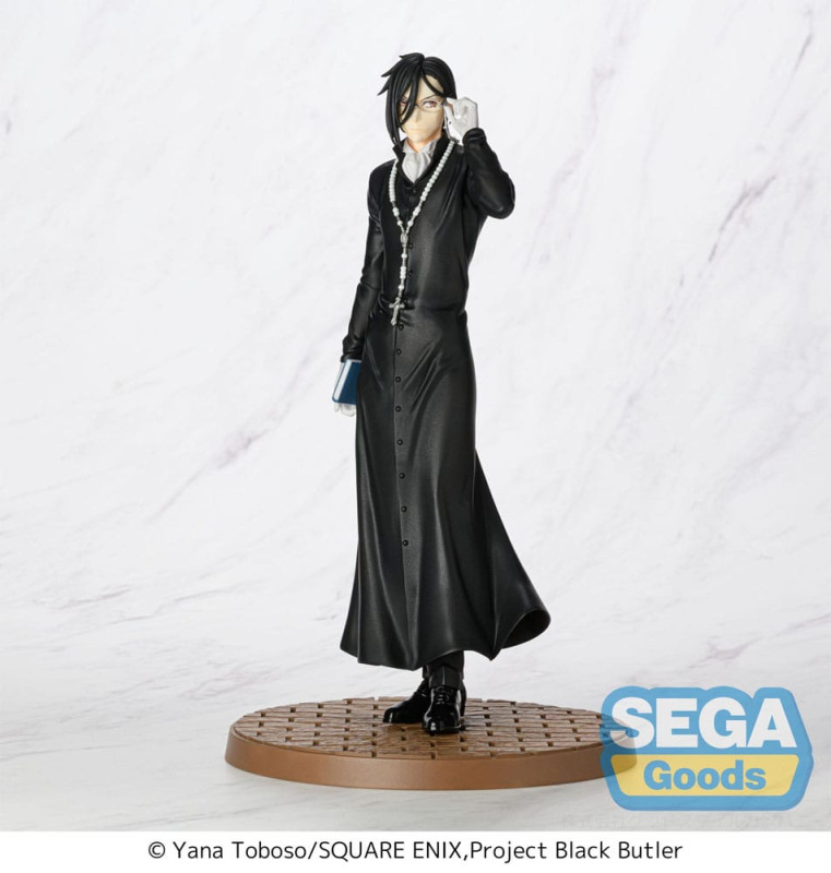 Black Butler: Boarding School Arc Luminasta PVC Statue Sebastian Michaelis 22 cm 1