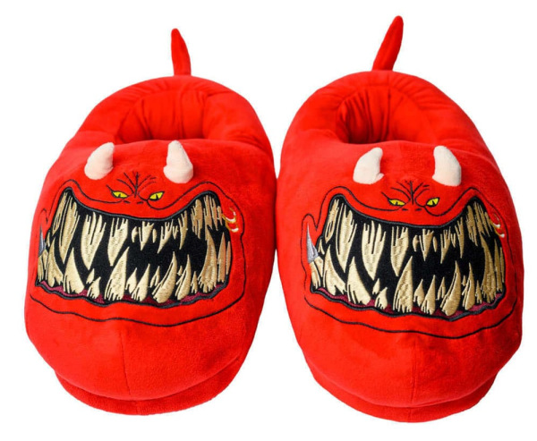 Warhammer 40,000 Slippers Red Squig Slippers (One Size) 1