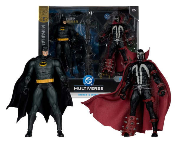 DC Multiverse McFarlane Collector Edition Action Figure 2-Pack Batman & Spawn (Gold Label) 18 cm 6