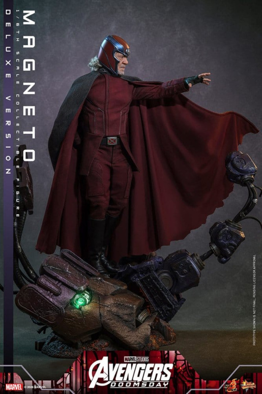 Avengers: Doomsday Movie Masterpiece Action Figure 1/6 Magneto (Deluxe Version) 30 cm 4