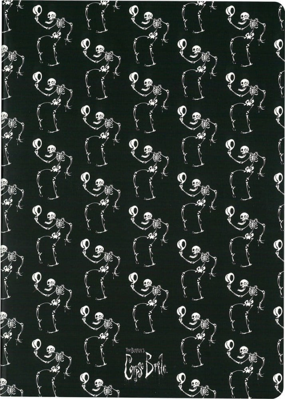 Corpse Bride Softcover Notebook Skeleton ver. A 21 cm