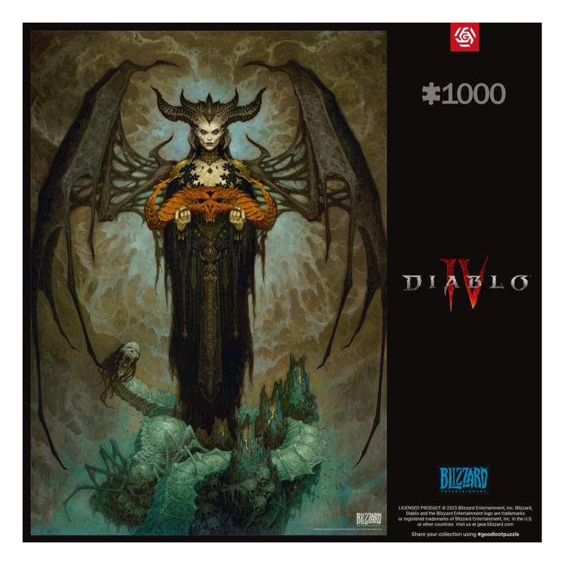 Diablo IV Gaming Puzzle Lilith (1000 pieces)