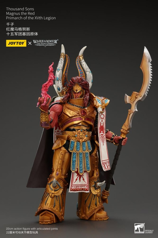 Warhammer The Horus Heresy Action Figure 1/18 Thousand sons Magnus the Red Primarch of the XVth Legi 12